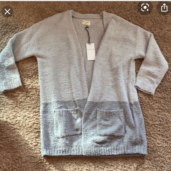 Thread & Supply Cozy Cloud Wrap Cardigan - Picture 3 of 6